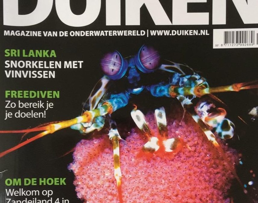 We are on DUIKEN Magazine September 2019 Issue!